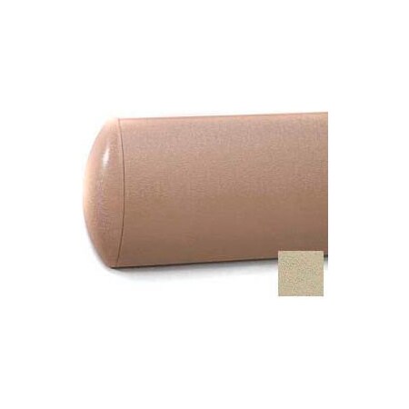 Pawling Crescent Shaped Wall Guard, Aluminum Retainer, 5"H x 12'L, Harvard Gray WG-5-12-483